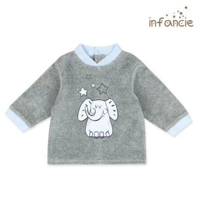 Mother's Choice Baby Set of Top & Pants Grey Elephant | Prenatal, Babies, Nusring, Cybex, Avent Bodysuit