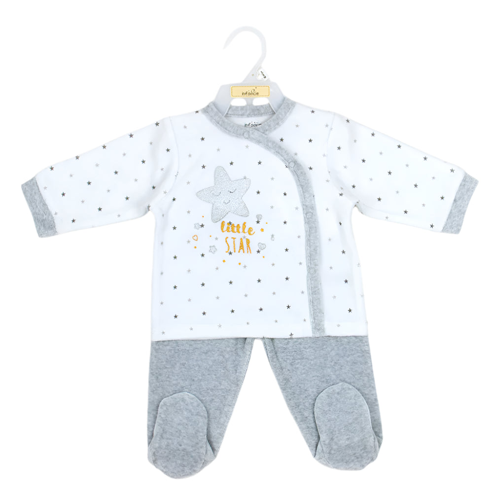 Mother's Choice Baby Set of Top & Pants Greystars | Prenatal, Babies, Nusring, Cybex, Avent Bodysuit