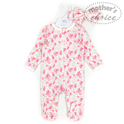 Mother's Choice Footed Grower With Head Band Set Pink | Prenatal, Babies, Nusring, Cybex, Avent Bodysuit
