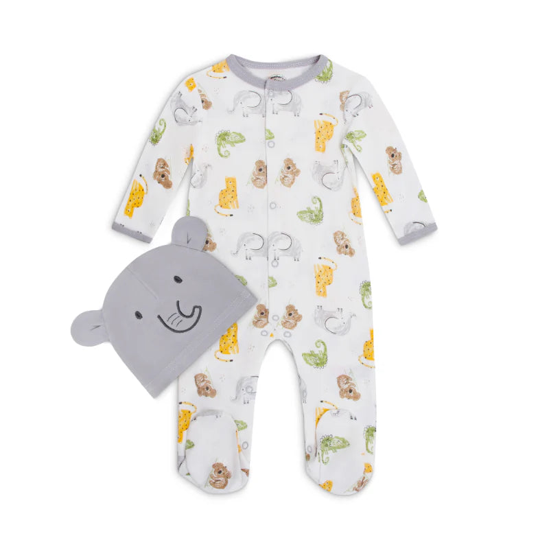 Mother's Choice Footed Grower With Hat | Prenatal, Babies, Nusring, Cybex, Avent Bodysuit