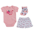 Mother's Choice Love Bug 3 Pieces Creeper Short Bodysuit & Socks Set | Prenatal, Babies, Nusring, Cybex, Avent Bodysuit