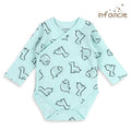 Mother's Choice Pack of 2 Longsleeve Dino Bodysuit , Aqua & White | Prenatal, Babies, Nusring, Cybex, Avent Bodysuit