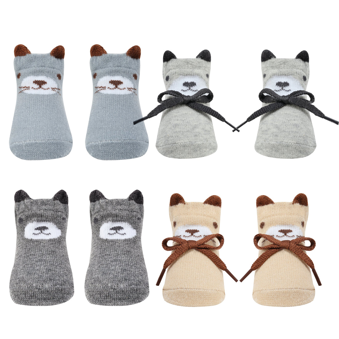Mother Choice Baby 4 Pairs Gift Box Socks