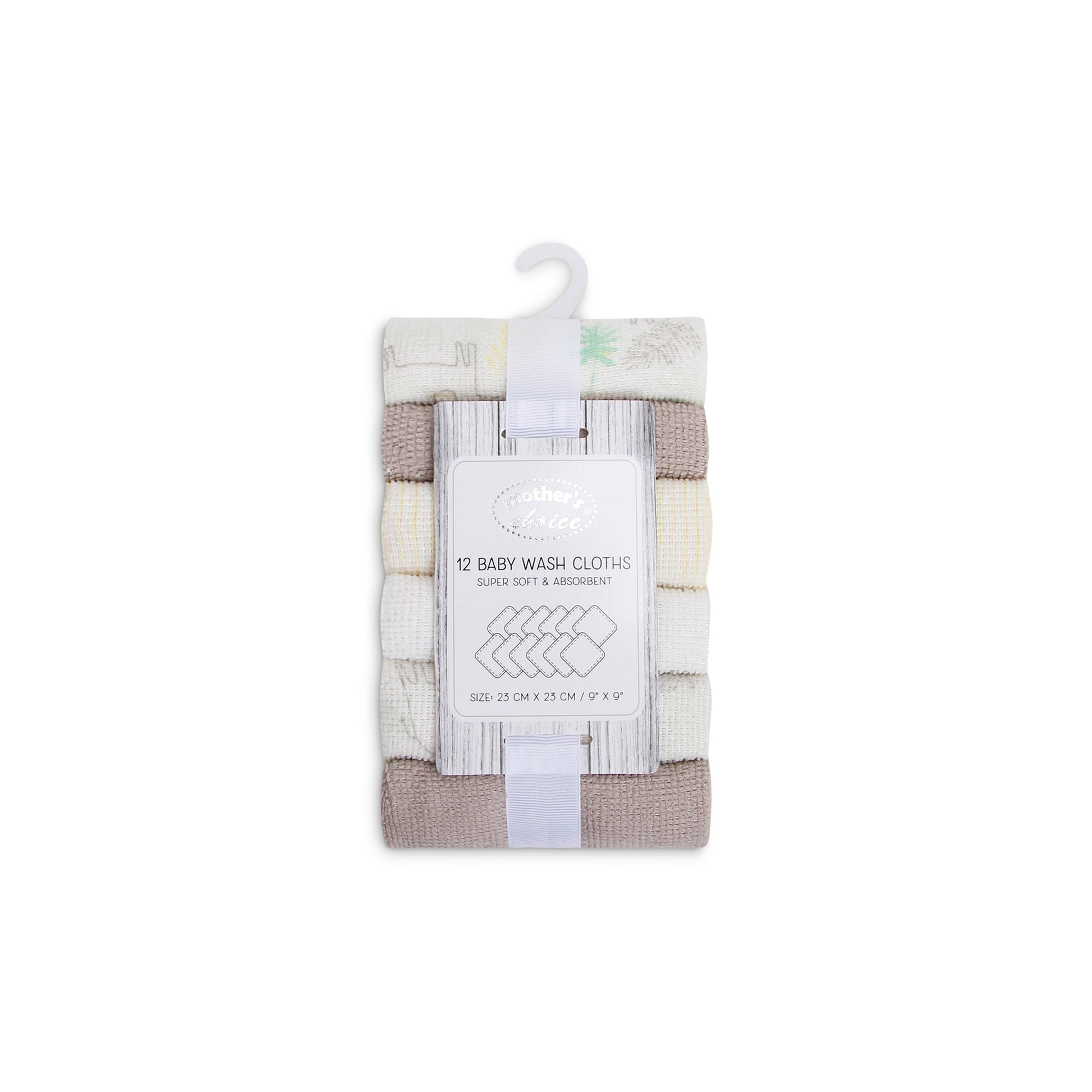 Mother Choice 12 Wash Cloths