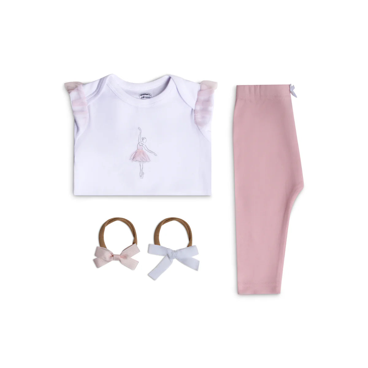Mother's Choice Ballet 4 Pieces Bodysuit, Pants & 2 Bands | Prenatal, Babies, Nusring, Cybex, Avent Bodysuit