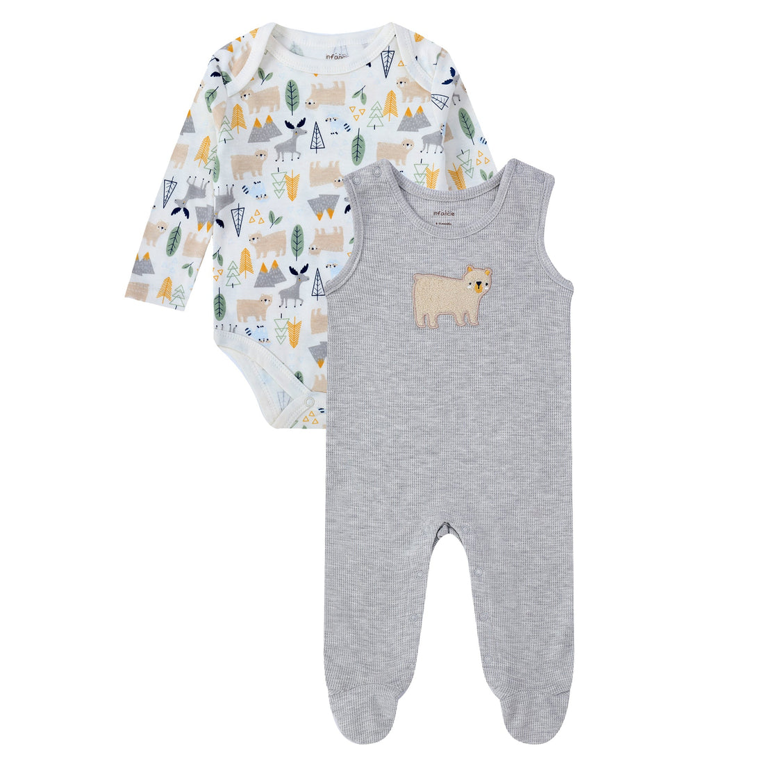 Mother Choice Romper with Body Animals 