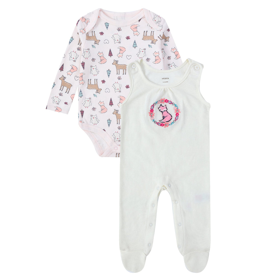 Mother Choice Romper with Body Fox Pink 