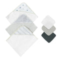 Mother Choice Hooded Towel Pack of 3 & Face Cloth Pack of 3
