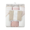 Mother Choice Hooded Towel Pack of 3 & Face Cloth Pack of 3