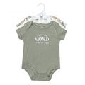 Mother's Choice Pack of 3, Military Green Shortsleeved Bodysuits | Prenatal, Babies, Nusring, Cybex, Avent Bodysuit