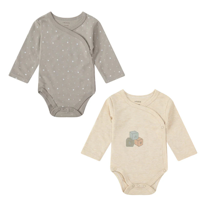 Mother's Choice Pack of 2, Cubes Bodysuits | Prenatal, Babies, Nusring, Cybex, Avent Bodysuit