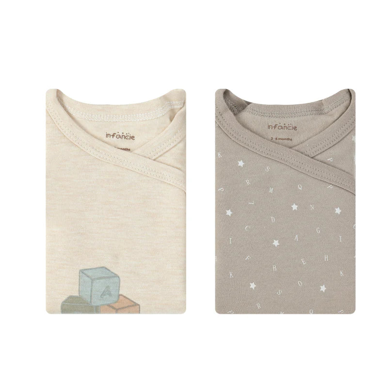 Mother's Choice Pack of 2, Cubes Bodysuits | Prenatal, Babies, Nusring, Cybex, Avent Bodysuit