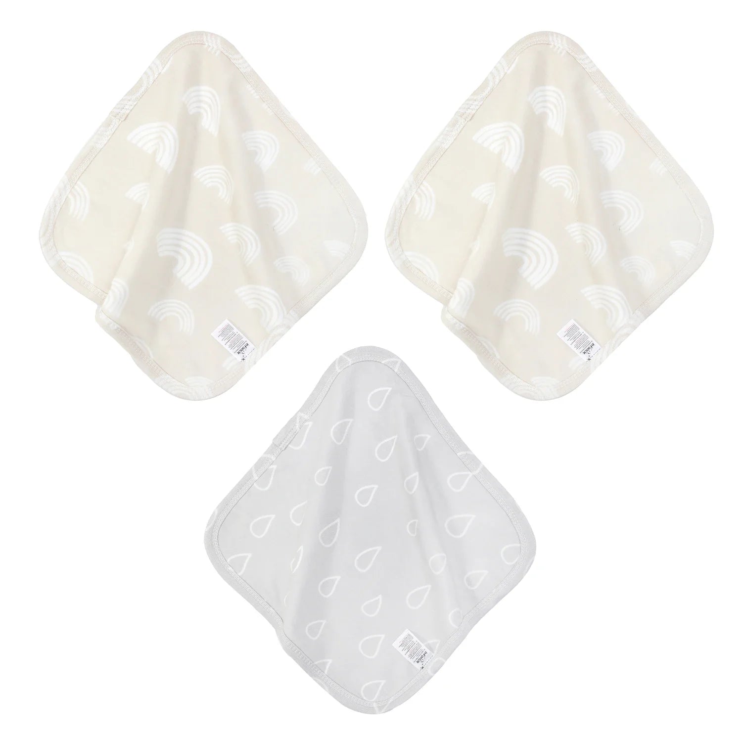 Mother's Choice Pack of 3 Baby Face Washer Face Washers