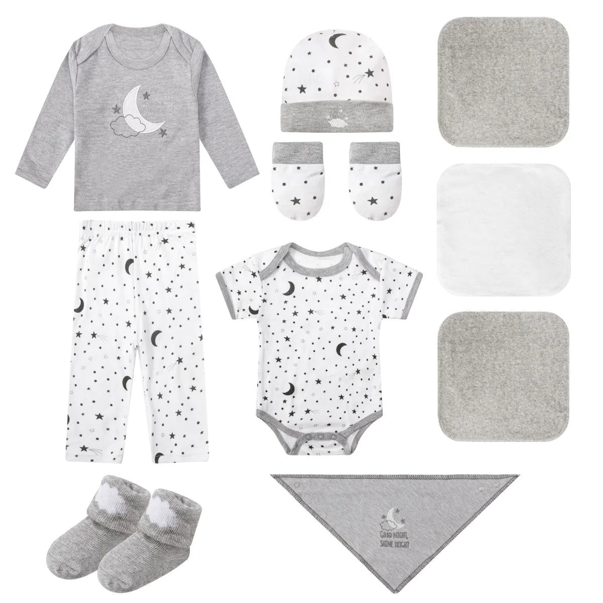 Mother's Choice Baby 10 Pieces Grey Moon Gift Set | Prenatal, Babies, Nusring, Cybex, Avent Gift Set