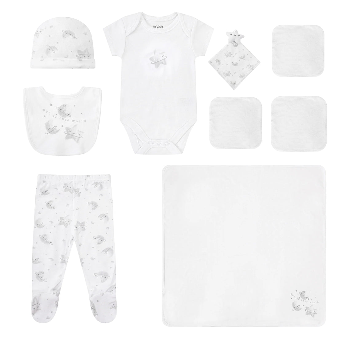 Mother's Choice 10 Pieces Baby Set Pure White | Prenatal, Babies, Nusring, Cybex, Avent Outfit Set