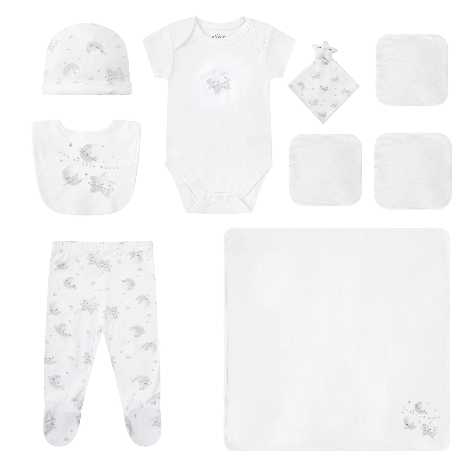 Mother's Choice 10 Pieces Baby Set Pure White | Prenatal, Babies, Nusring, Cybex, Avent Outfit Set