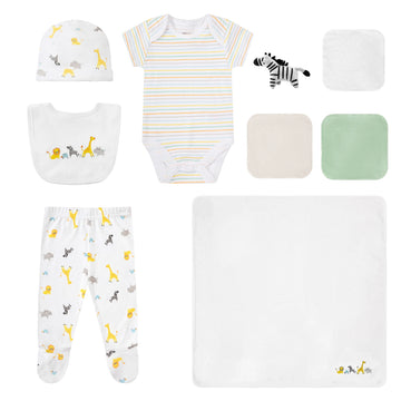 Mother's Choice  10 Pieces baby bodysuit New Born - Zebra Bodysuit