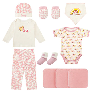 Mother's Choice Baby 10 Pieces Gift Box Pink 0-6m | Prenatal, Babies, Nusring, Cybex, Avent Outfit Set