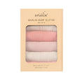 Mother's Choice Pack of 6 Muslins Coral Pale Rose | Prenatal, Babies, Nusring, Cybex, Avent Bib