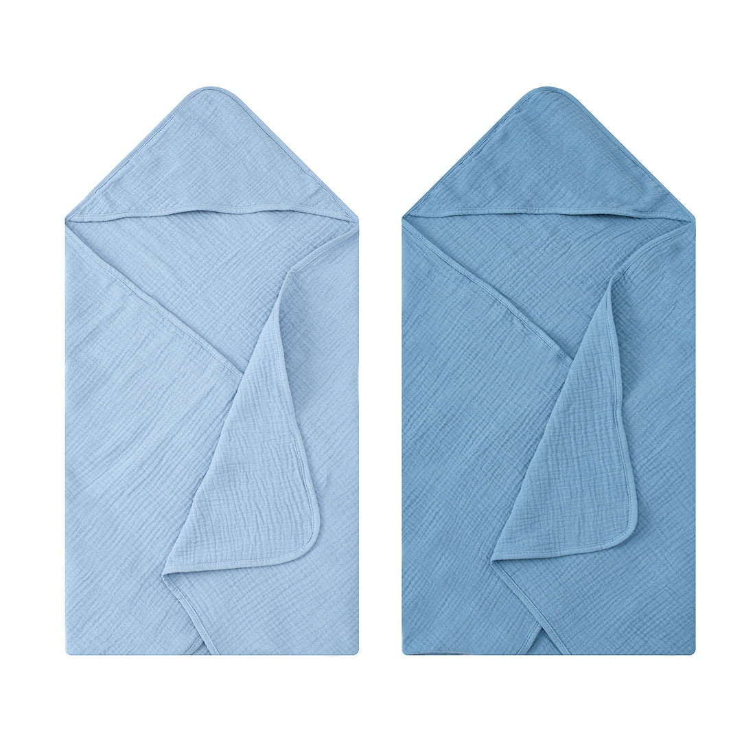 Mother Choice Muslin Hooded Towels Pack of 2