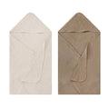 Mother Choice Muslin Hooded Towels Pack of 2