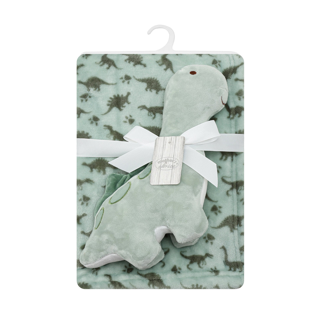 Mother Choice White Blanket with Toy