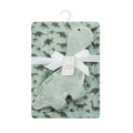 Mother Choice White Blanket with Toy