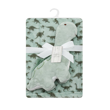 Mother Choice White Blanket with Toy