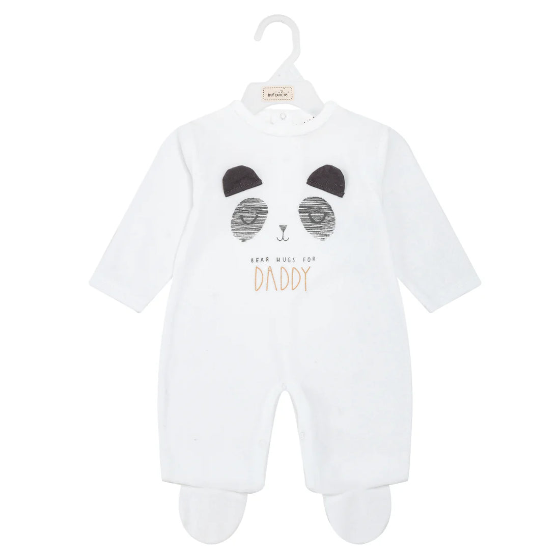 Mother's Choice Baby Velour Grower With Embroidery White | Prenatal, Babies, Nusring, Cybex, Avent Bodysuit