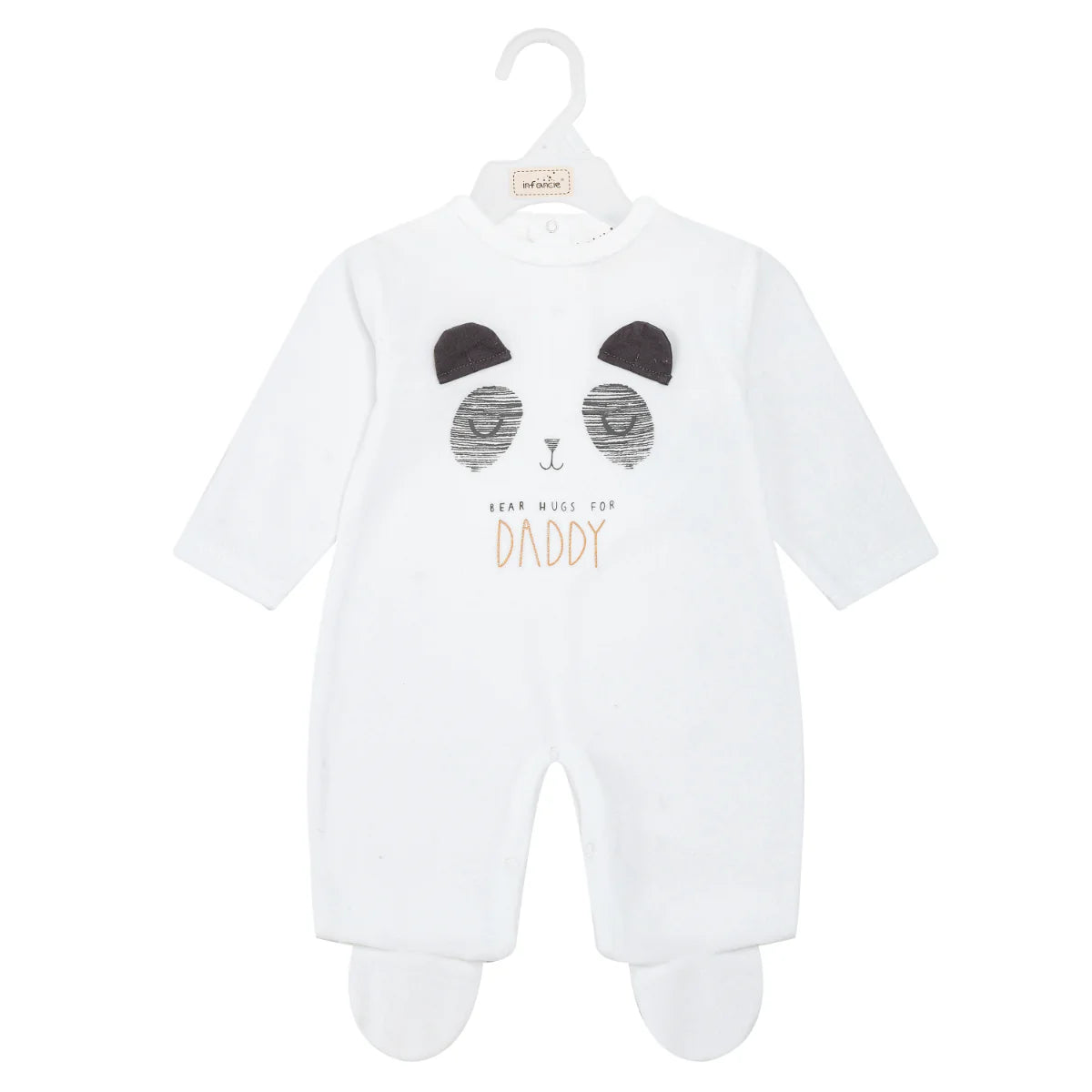 Mother's Choice Baby Velour Grower With Embroidery White | Prenatal, Babies, Nusring, Cybex, Avent Bodysuit