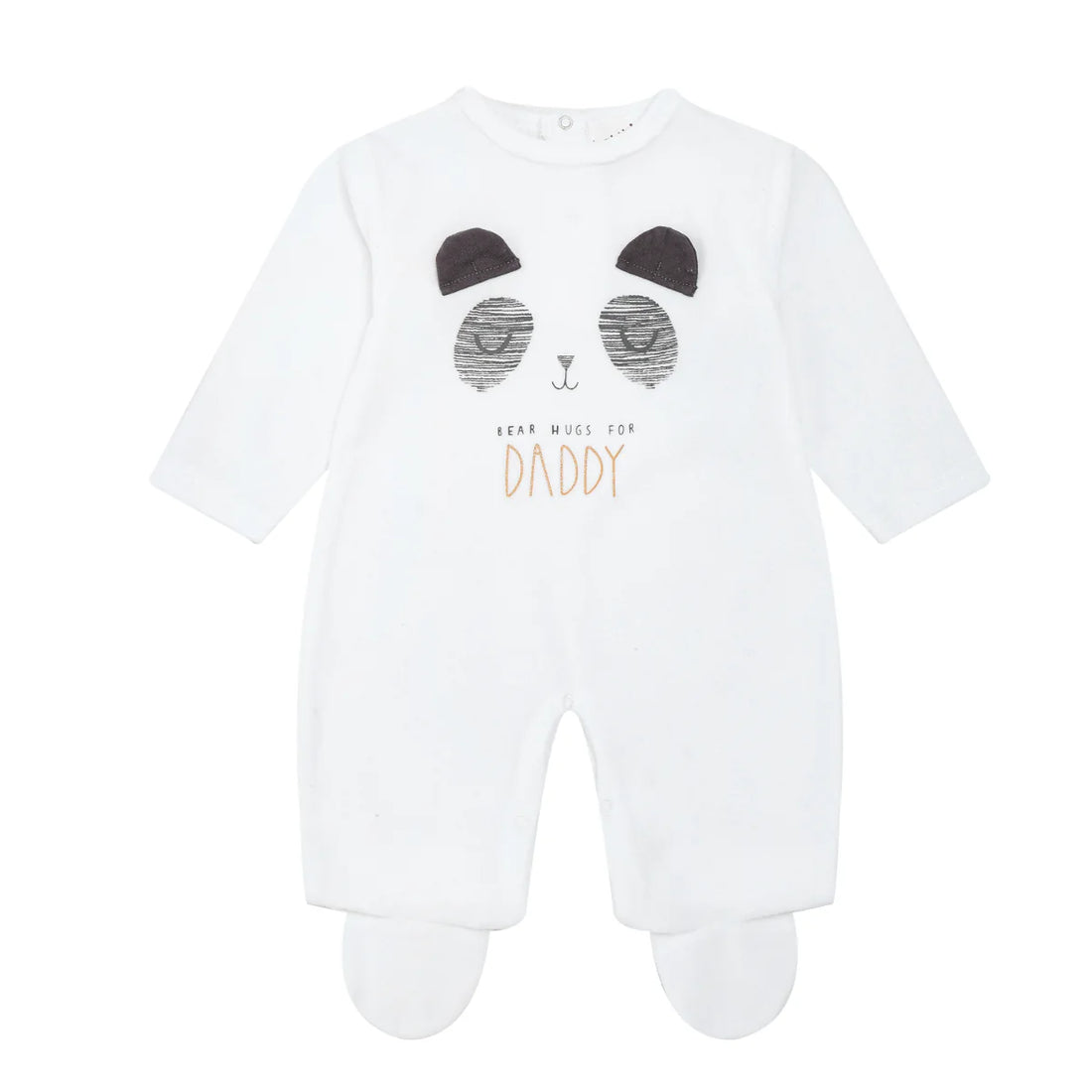 Mother's Choice Baby Velour Grower With Embroidery White | Prenatal, Babies, Nusring, Cybex, Avent Bodysuit
