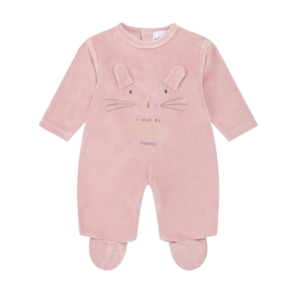 Mother's Choice Pink Mouse Bodysuit For Newborn Bodysuit
