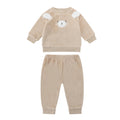 Mother's Choice Baby 2 pieces top and pants set Brown Bear Bodysuit