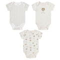 Mother Choice Baby 3 Pieces Short Sleeve Bodysuits 