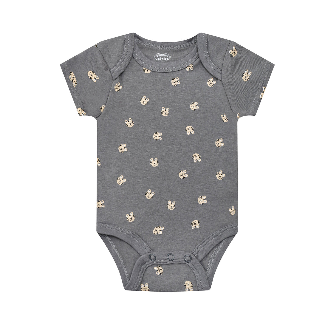 Mother Choice Baby 3 Pieces Short Sleeve Bodysuits Girafe