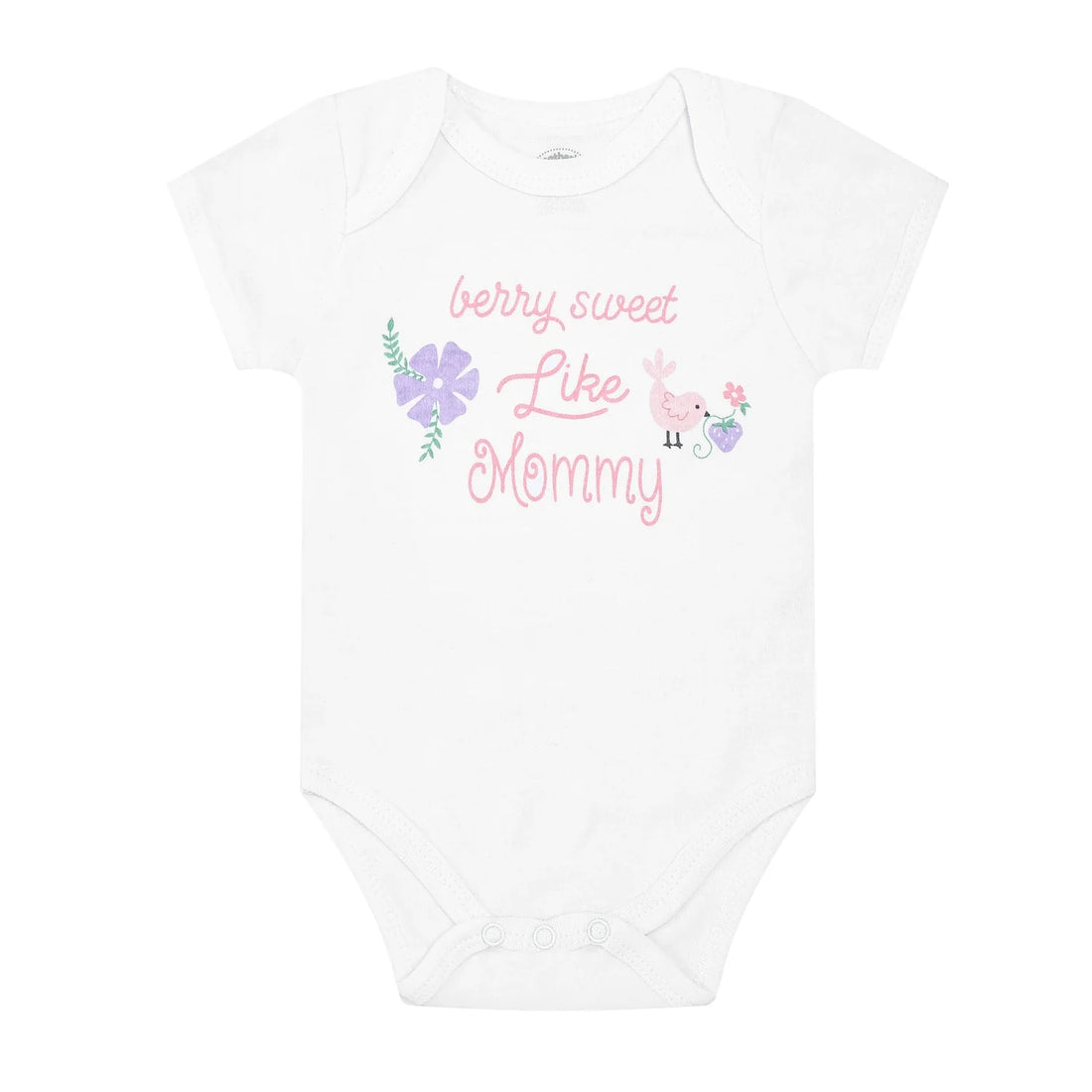 Mother's Choice "Berry Sweet Like Mommy" Pink Set  Bodysuit