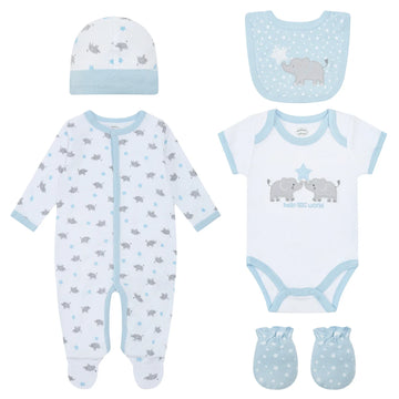 Mother's Choice "Hello Big World" Pink Set  Bodysuit