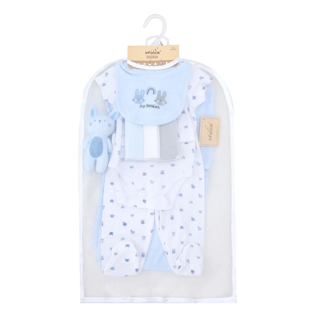 Mother's Choice  10 Pieces baby bodysuit New Born - Bunny Bodysuit