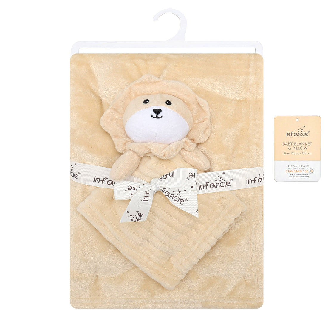 Mother Choice Blanket with Security Toy