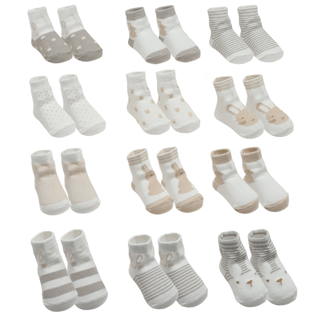 Mother Choice 12 Pairs Box Socks