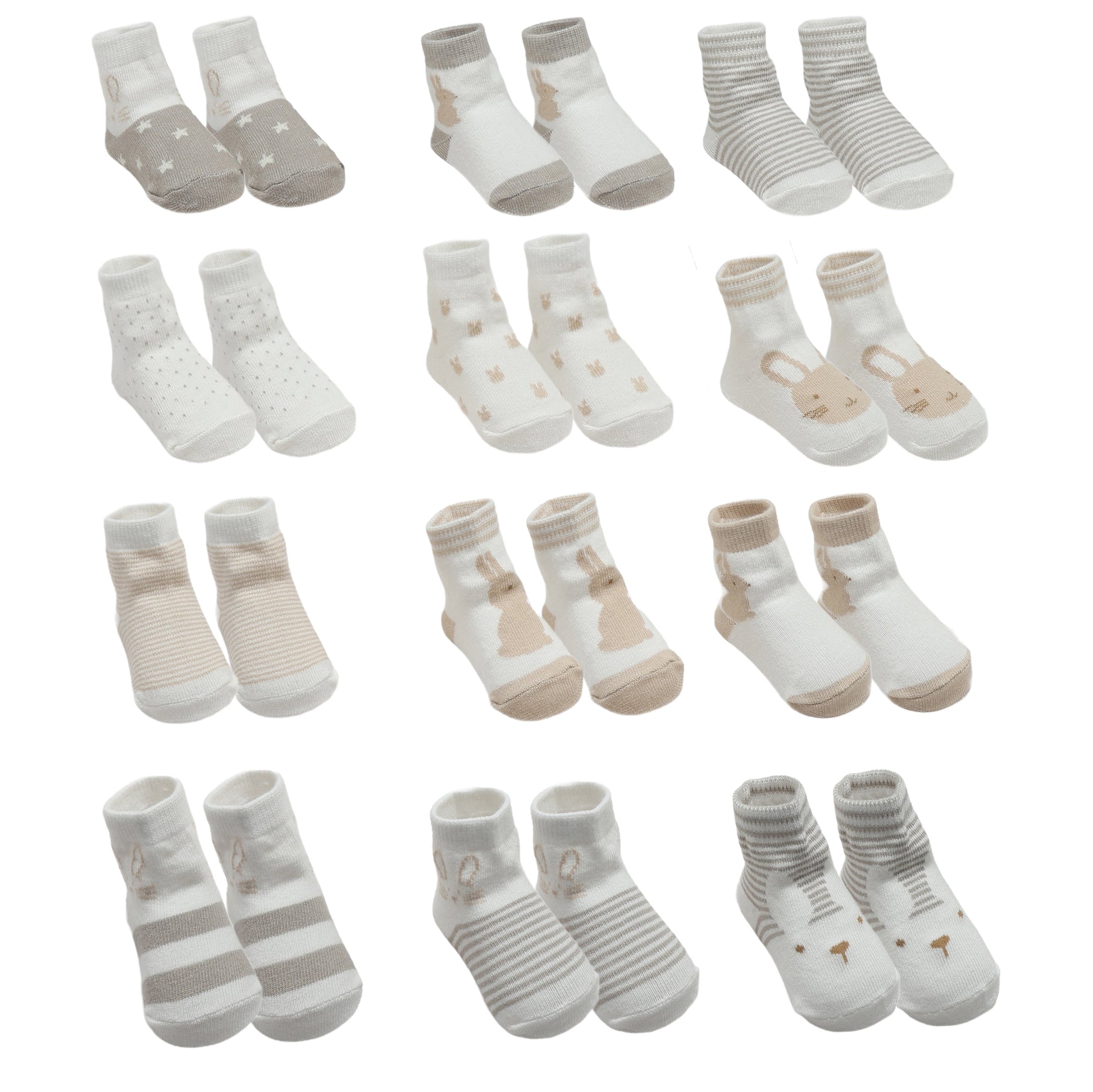 Mother Choice 12 Pairs Box Socks