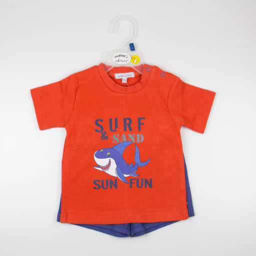 Mother's Choice Surf & Sand Top & Shirt | Prenatal, Babies, Nusring, Cybex, Avent Outfit Set