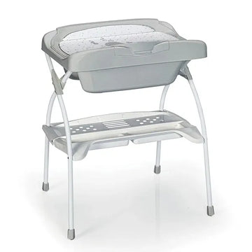 Elios Little Sea Baby Bath Tub with Changing Table - Grey