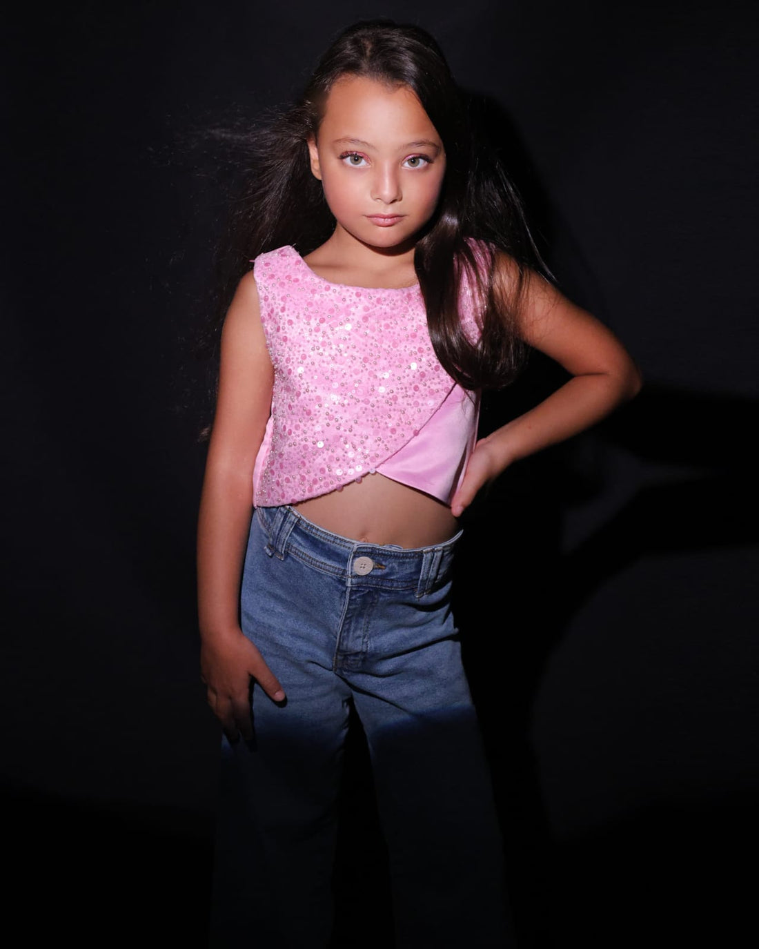 Embroidered Top - Pink