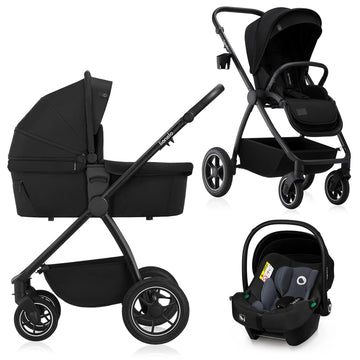 Meril 3 In 1 Black Onyx Stroller