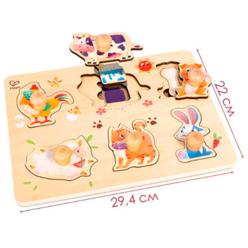 Hape Farmyard Layer Puzzle