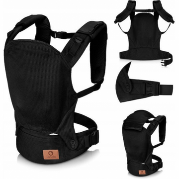 Margareet Air Ergonomic Baby Carrier Up to 20Kg Black