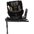 MYTI car seat with dark fabric base and adjustable harness